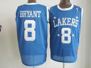 Kobe Bryant Los Angeles Lakers blue Throwback jersey