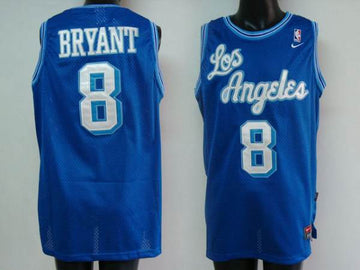 Kobe Bryant Los Angeles Lakers blue jersey
