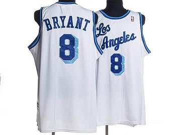 Kobe Bryant Los Angeles Lakers white jersey