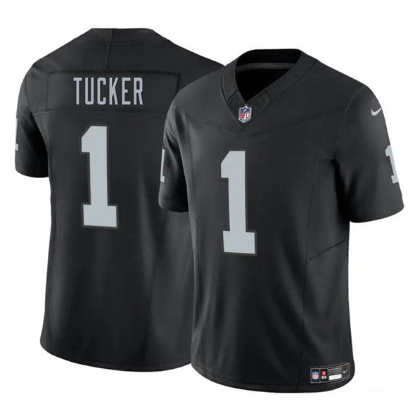 Tre Tucker Las Vegas Raiders black FUSE jersey