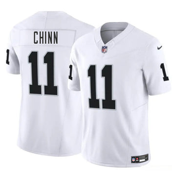 Jeremy Chinn Las Vegas Raiders white FUSE jersey