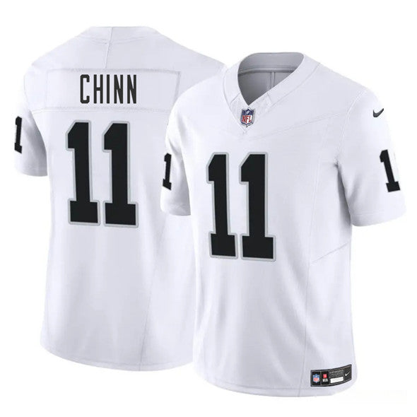 Jeremy Chinn Las Vegas Raiders white FUSE jersey