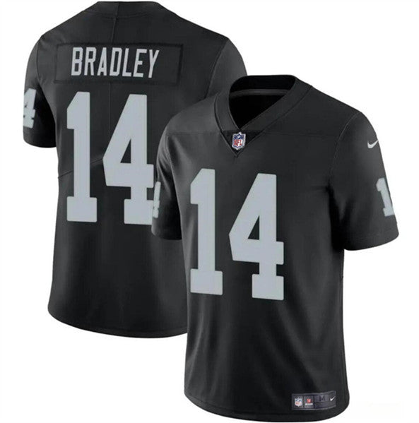 Carter Bradley Las Vegas Raiders black jersey