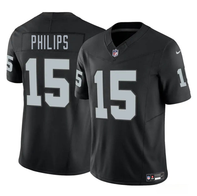 Kyle Philips Las Vegas Raiders black jersey