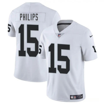 Kyle Philips Las Vegas Raiders white jersey
