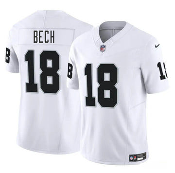 Jack Bech Las Vegas Raiders white jersey