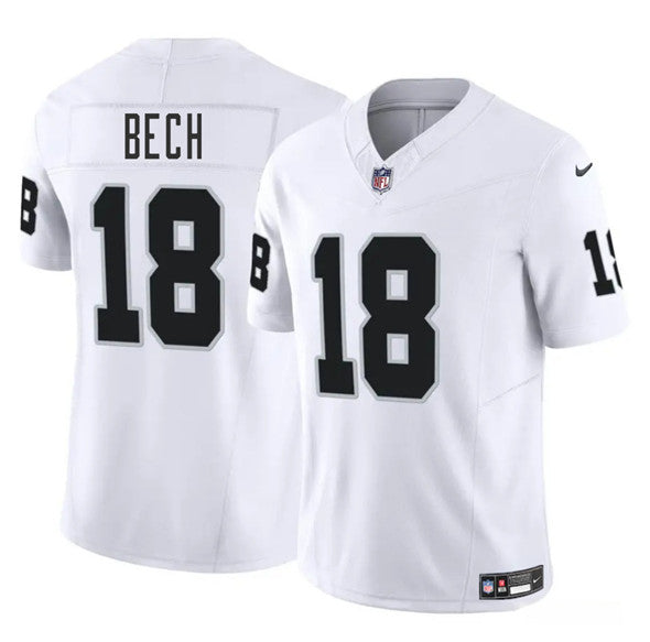 Jack Bech Las Vegas Raiders white jersey