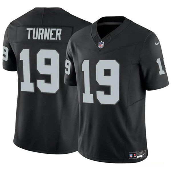 DJ Turner Las Vegas Raiders black jersey