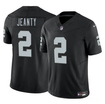 Ashton Jeanty Las Vegas Raiders black FUSE jersey