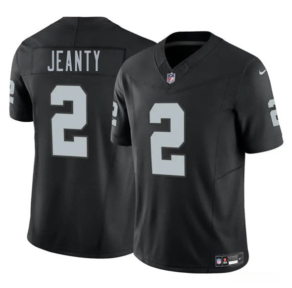 Ashton Jeanty Las Vegas Raiders black FUSE jersey