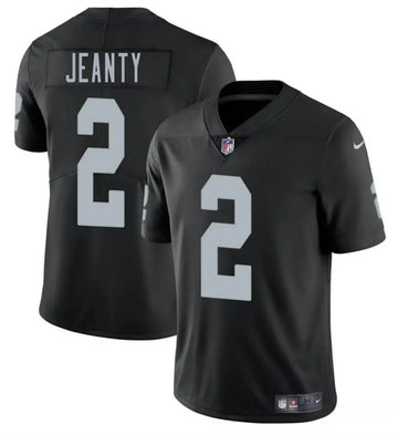 Ashton Jeanty Las Vegas Raiders black jersey