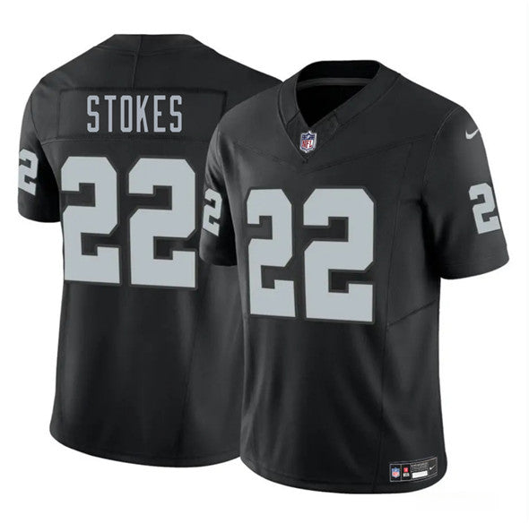 Eric Stokes Las Vegas Raiders black jersey