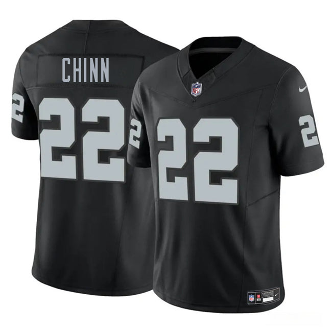 Jeremy Chinn Las Vegas Raiders black FUSE jersey