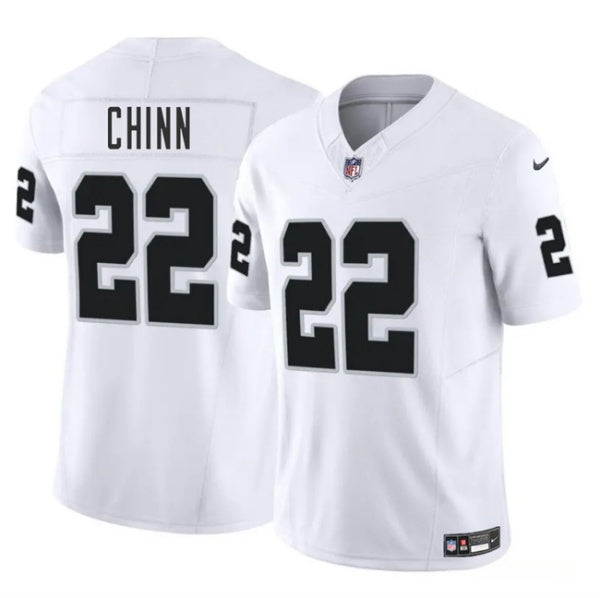 Jeremy Chinn Las Vegas Raiders white FUSE jersey