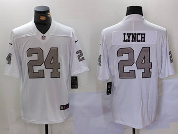 Marshawn Lynch Las Vegas Raiders white jersey