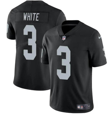Zamir White Las Vegas Raiders black jersey