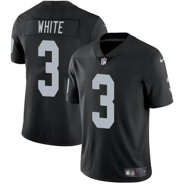 Zamir White Las Vegas Raiders black jersey