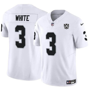 Zamir White Las Vegas Raiders white jersey
