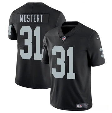 Raheem Mostert Las Vegas Raiders black jersey