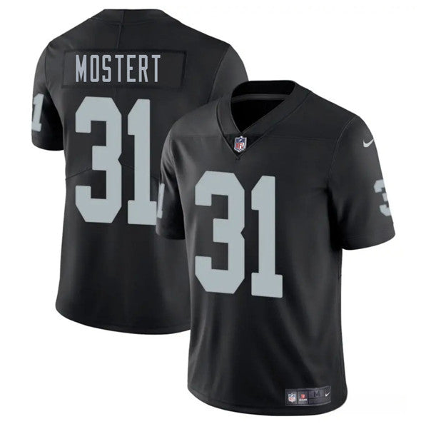 Raheem Mostert Las Vegas Raiders black jersey