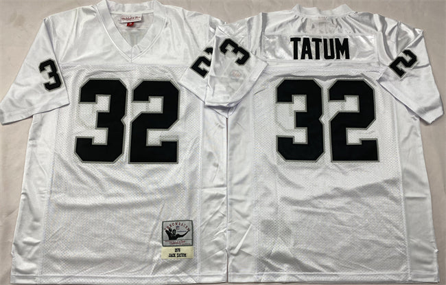 Jack Tatum Las Vegas Raiders white Throwback jersey