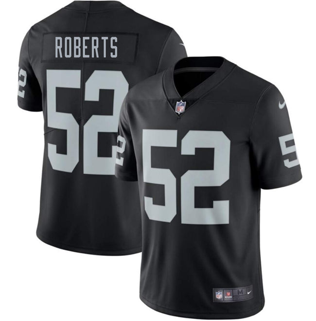 Elandon Roberts Las Vegas Raiders black jersey