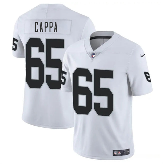 Alex Cappa Las Vegas Raiders white jersey