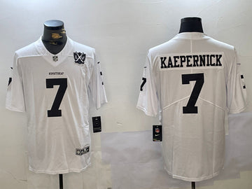Colin Kaepernick Las Vegas Raiders white jersey