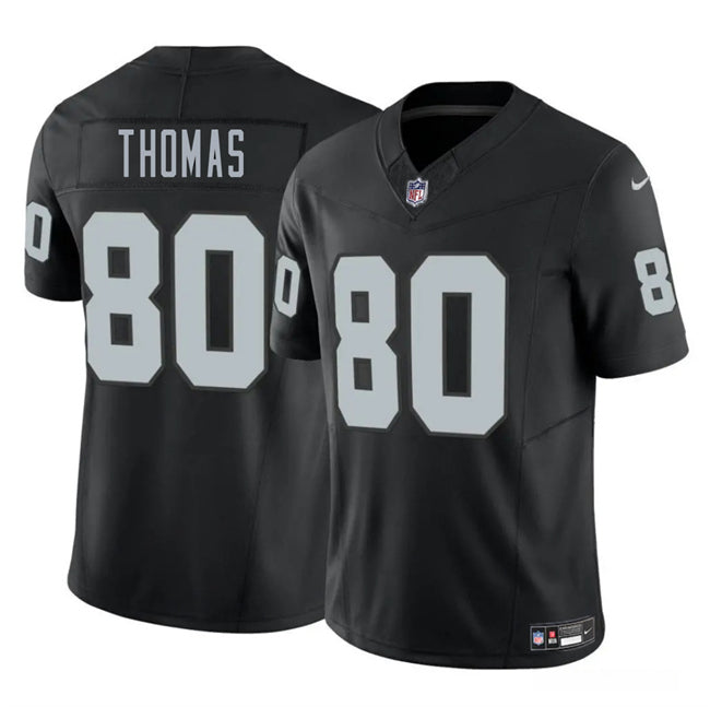 Ian Thomas Las Vegas Raiders black FUSE jersey