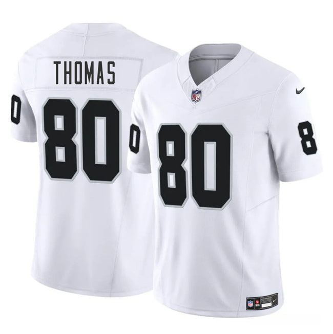Ian Thomas Las Vegas Raiders white FUSE jersey