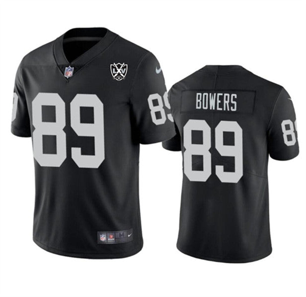 Brock Bowers Las Vegas Raiders black jersey