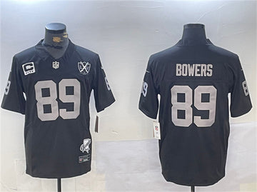 Brock Bowers Las Vegas Raiders black jersey
