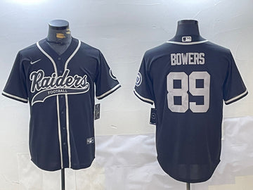 Brock Bowers Las Vegas Raiders black jersey