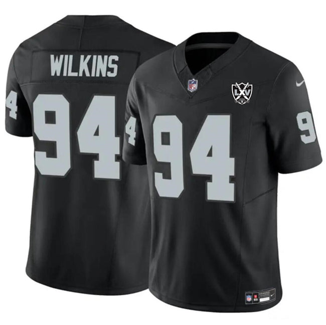 Christian Wilkins Las Vegas Raiders black jersey