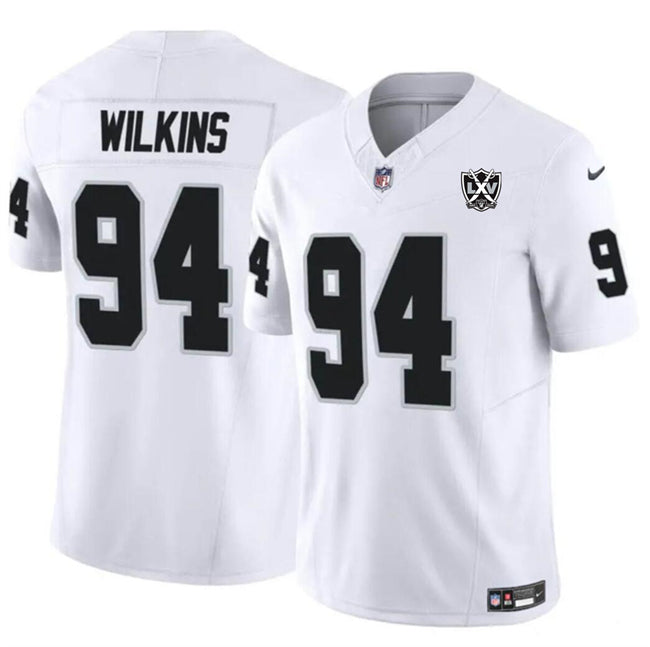 Christian Wilkins Las Vegas Raiders white jersey