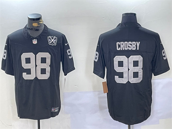 Maxx Crosby Las Vegas Raiders black jersey