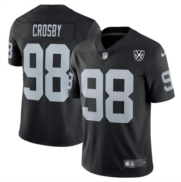 Maxx Crosby Las Vegas Raiders black jersey