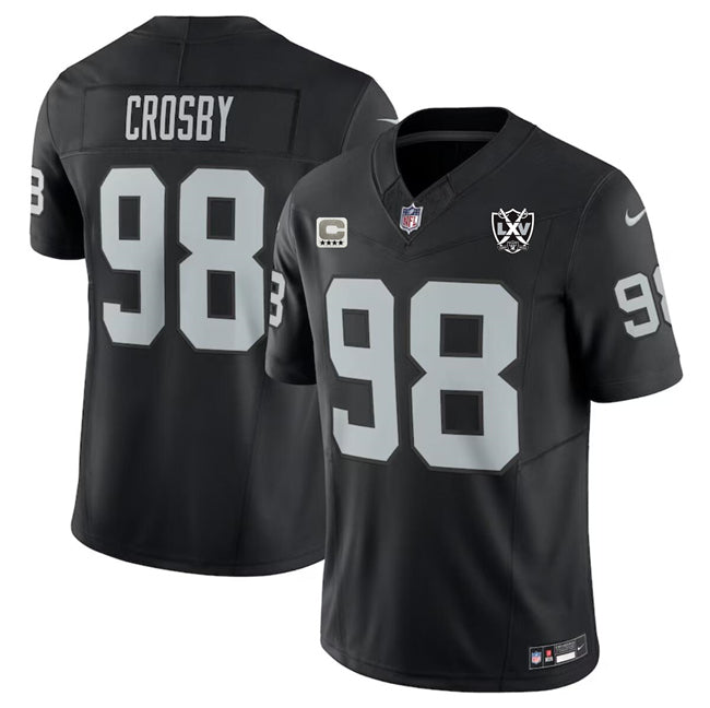 Maxx Crosby Las Vegas Raiders black jersey