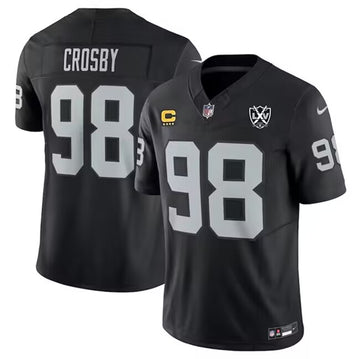 Maxx Crosby Las Vegas Raiders black jersey