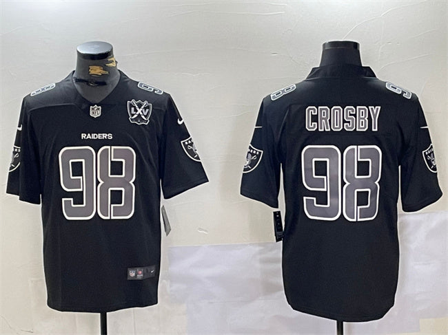 Maxx Crosby Las Vegas Raiders black jersey