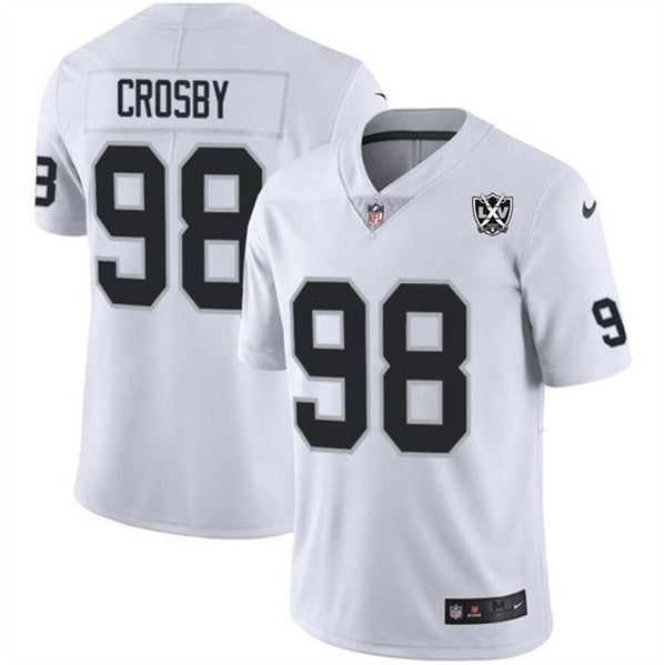 Maxx Crosby Las Vegas Raiders white jersey