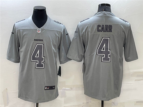 Custom Las Vegas Raiders gray Fashion jersey