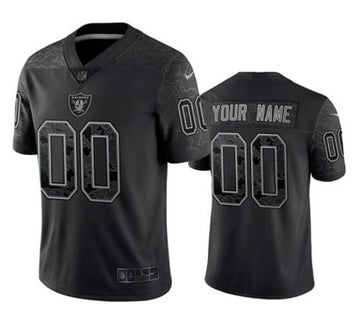 Custom Las Vegas Raiders black jersey