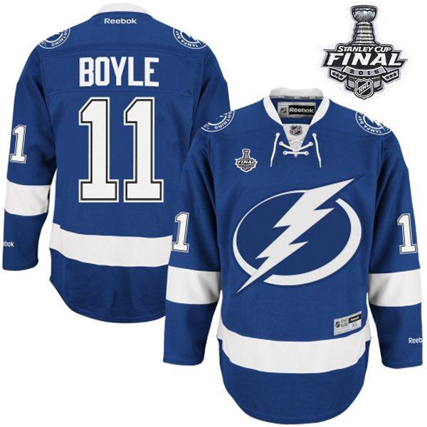 Brian Boyle Tampa Bay Lightning blue jersey