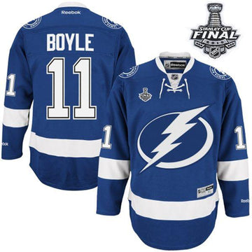Brian Boyle Tampa Bay Lightning blue jersey