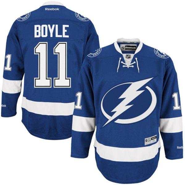 Brian Boyle Tampa Bay Lightning blue jersey
