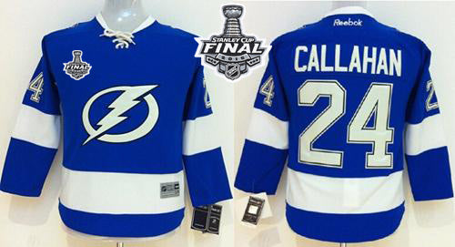 Ryan Callahan Tampa Bay Lightning blue Home jersey