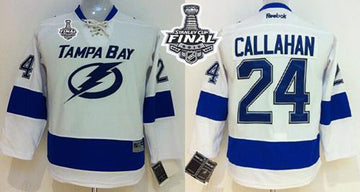 Ryan Callahan Tampa Bay Lightning white Road jersey