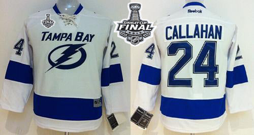 Ryan Callahan Tampa Bay Lightning white Road jersey
