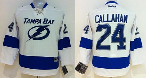 Ryan Callahan Tampa Bay Lightning white Road jersey